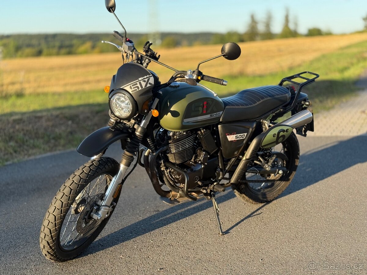 Motorka SWM Six Days 500