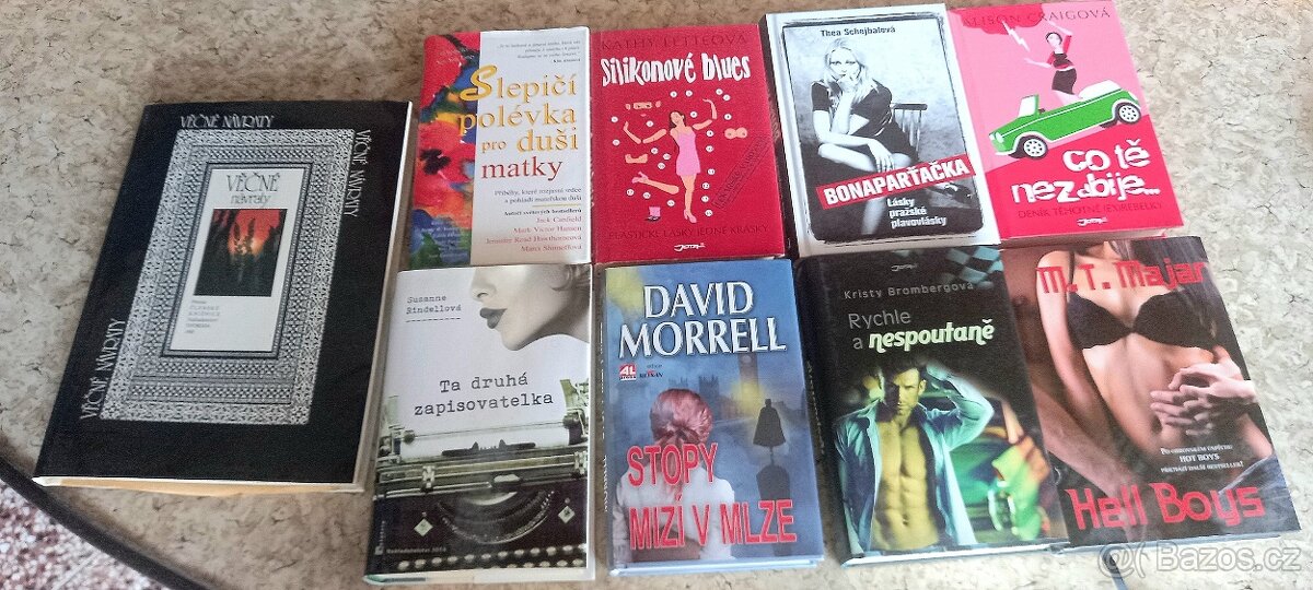 Mix knih - 50kč / ks