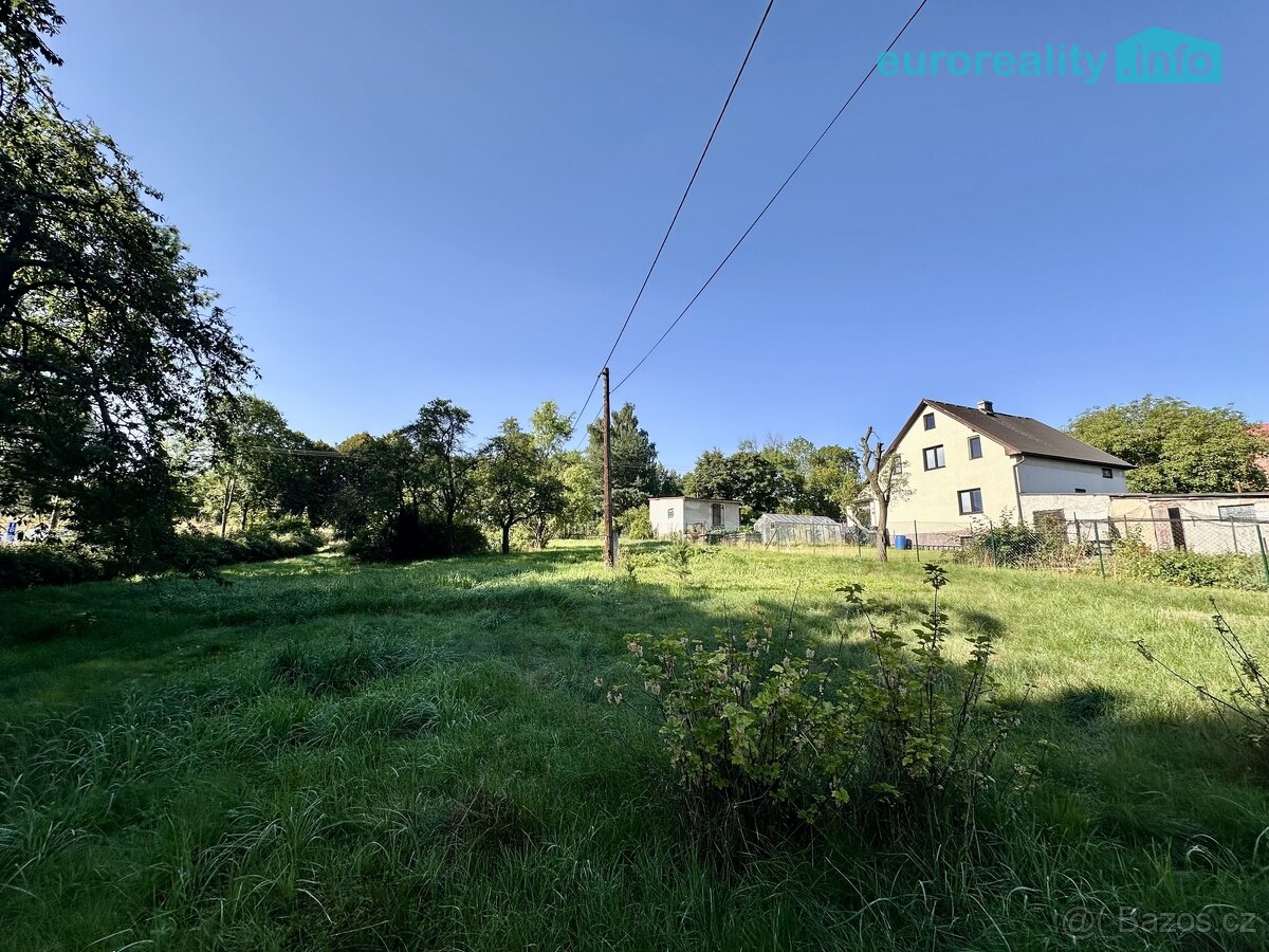 Prodej, stavební pozemek, 1285 m2, Hory u Jenišova