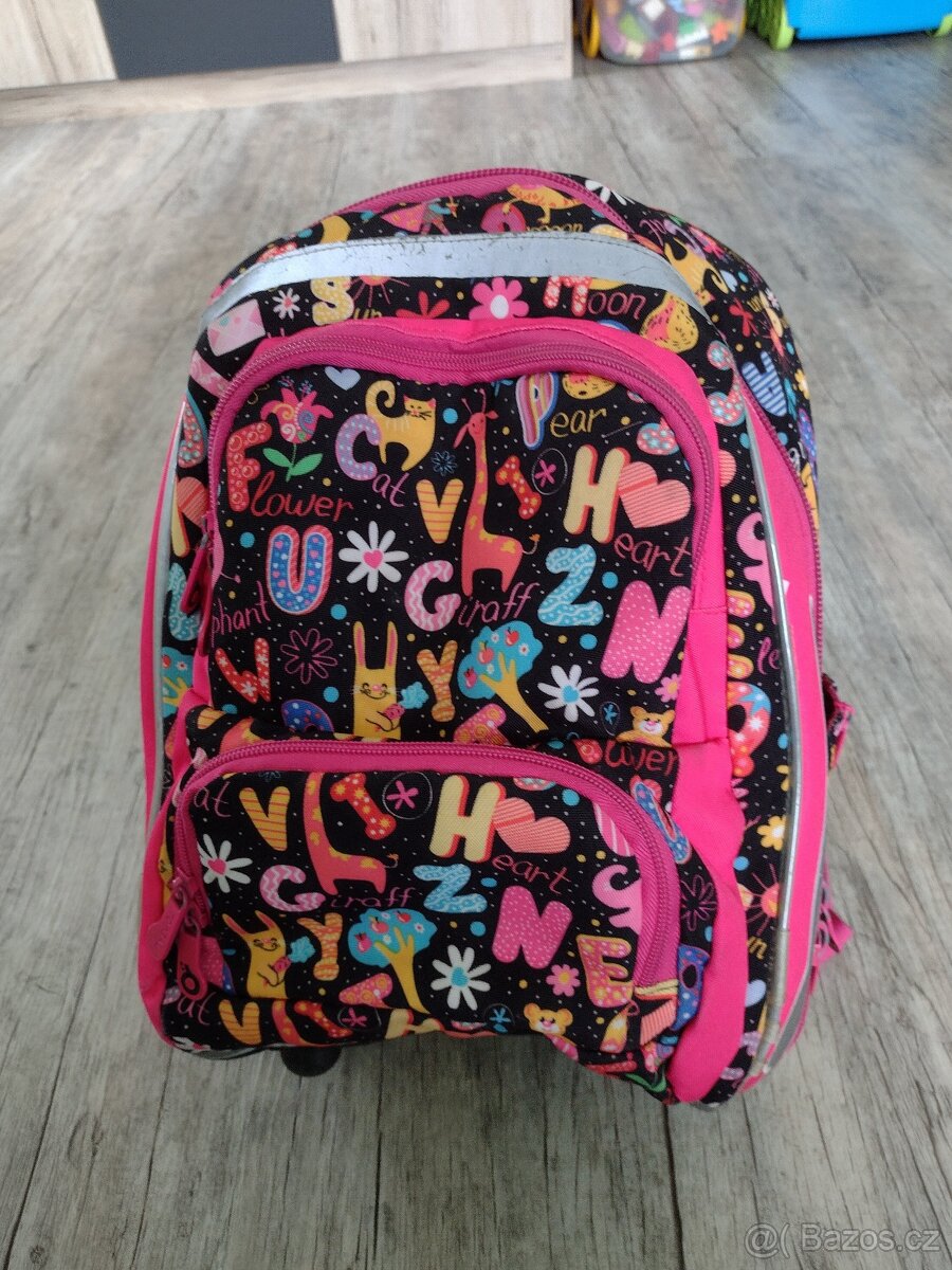 Dívčí školní batoh 1-2.třída