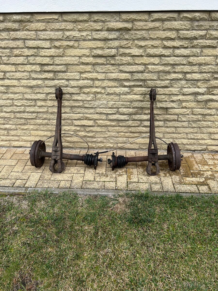 Zadní náprava široká Škoda 120L