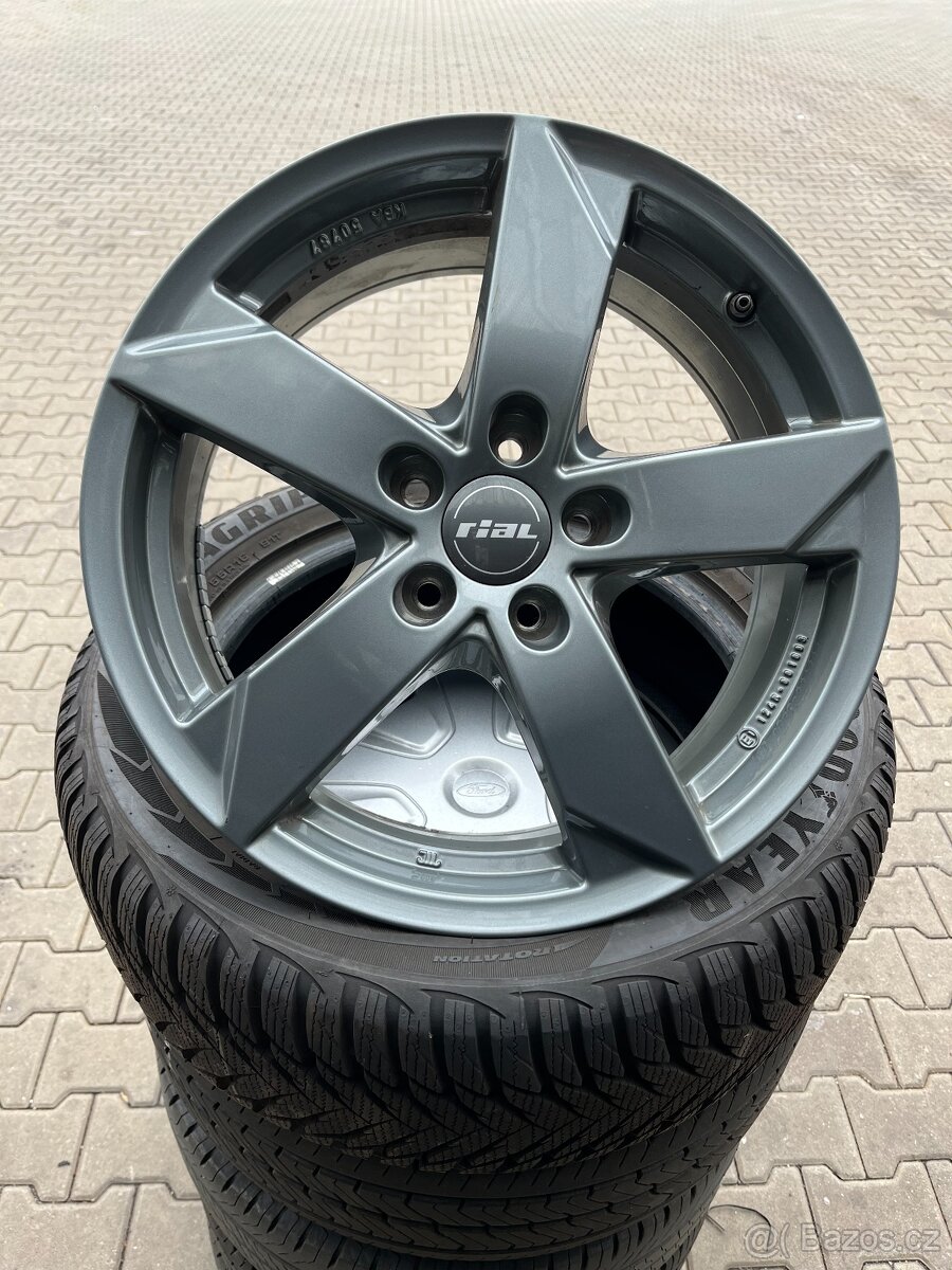Alu Rial 5x108r17 TPMS 7J ET50