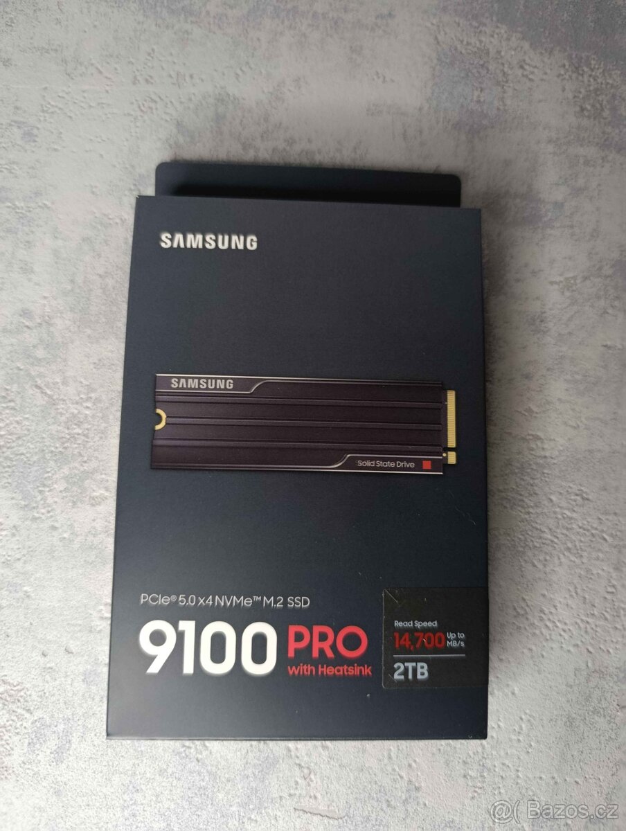 Samsung SSD 9100 PRO 2TB Heatsink