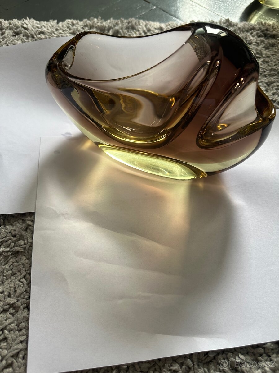 Klinger/Cvrček? hutni sklo retro