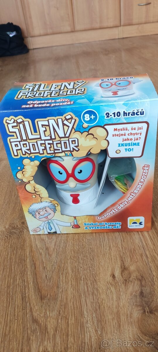 Hra šílený profesor a autíčka,plyšáci