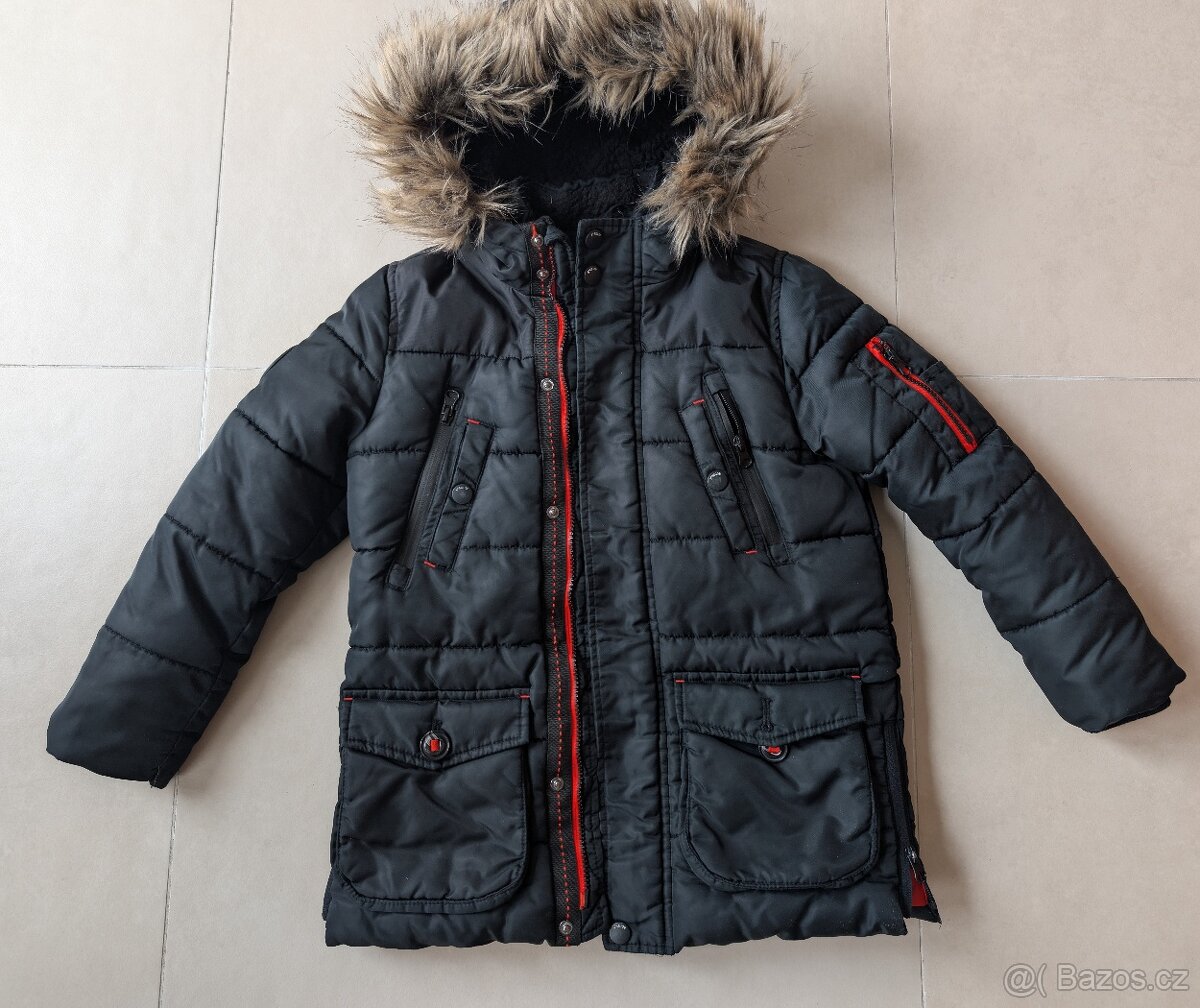 Zimní kabát vel. 128