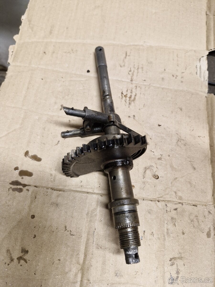 Tyčka řazení +startovací segment jawa pérák 250