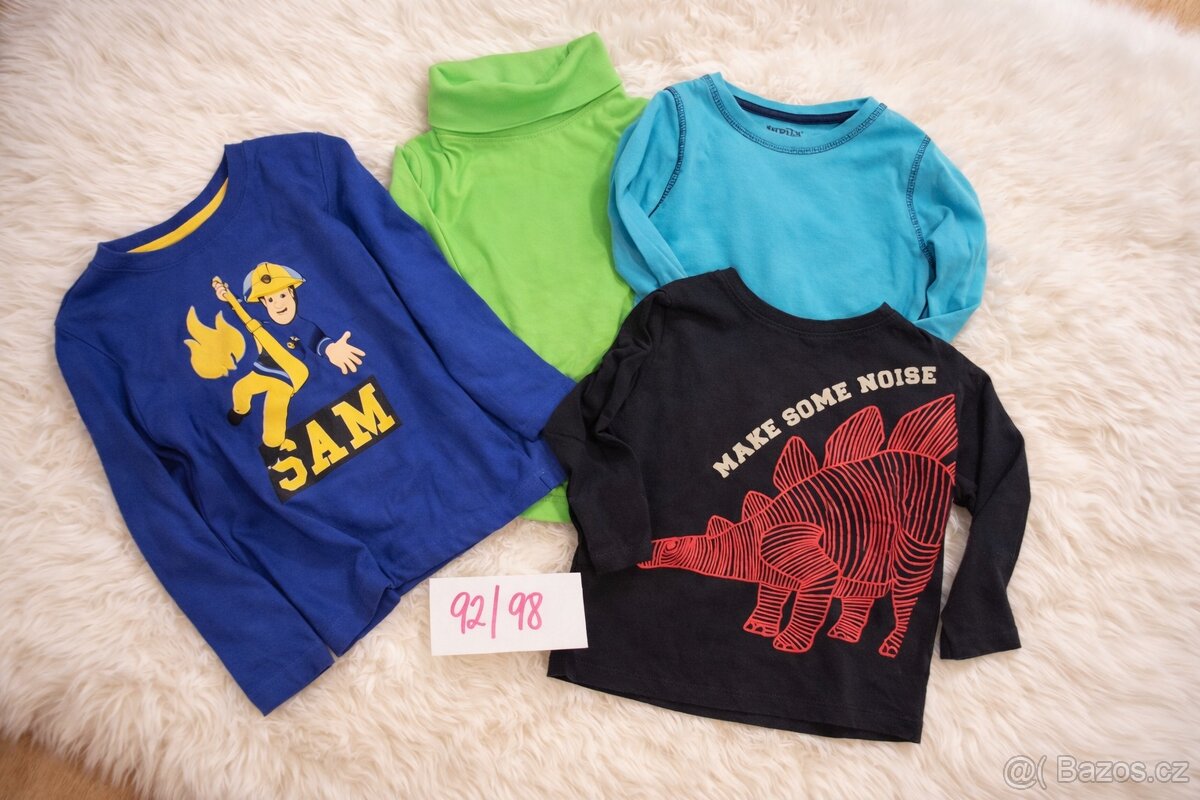 Set chlapeckych tricek