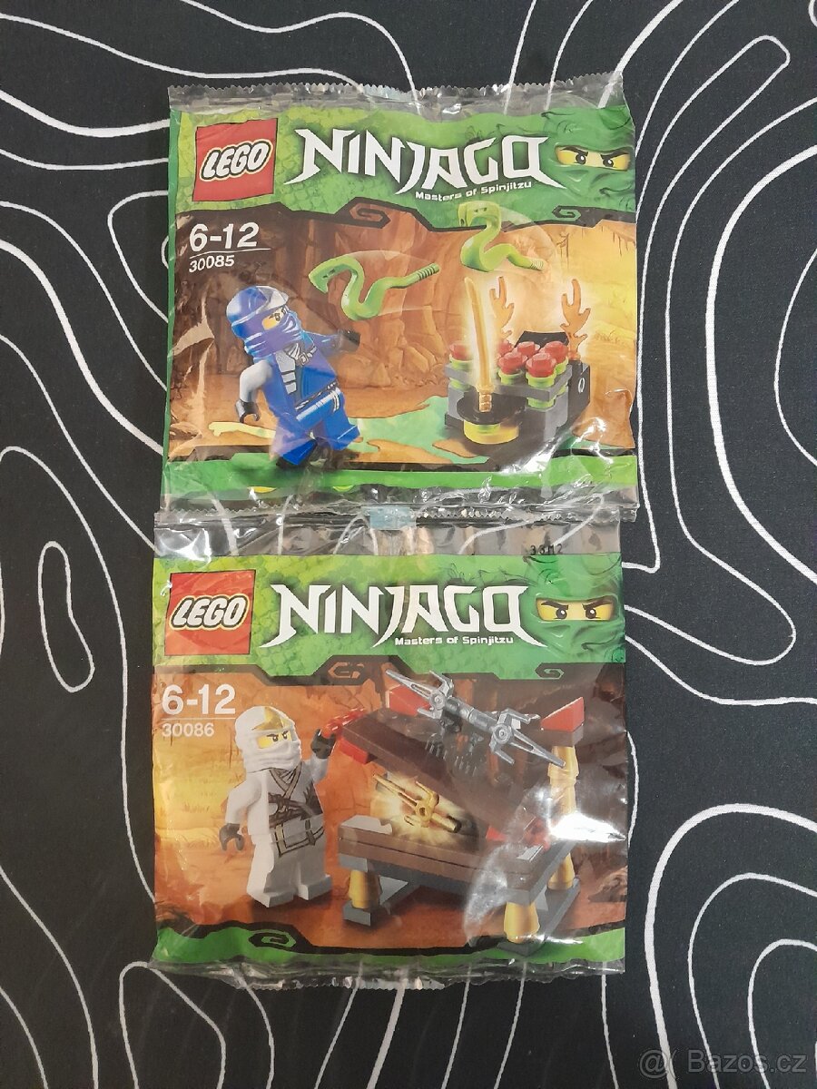 Lego ninjago polybagy 30085 a 30086