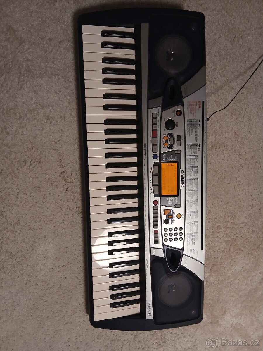 Yamaha PSR-280, použité