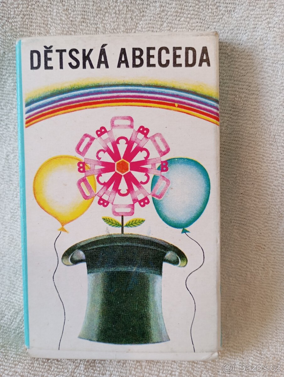 Retro dětská abeceda