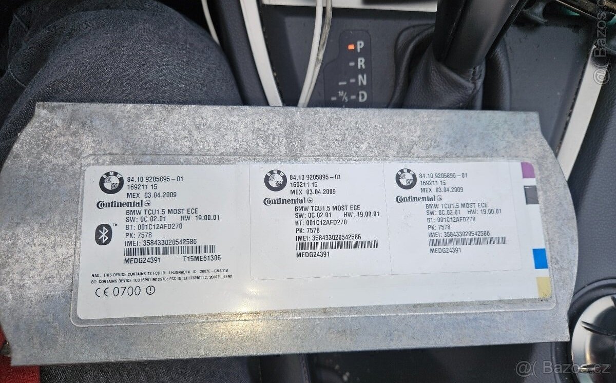 Jednotka Bluetooth BMW E90 E91 E92 E93 E60 E61