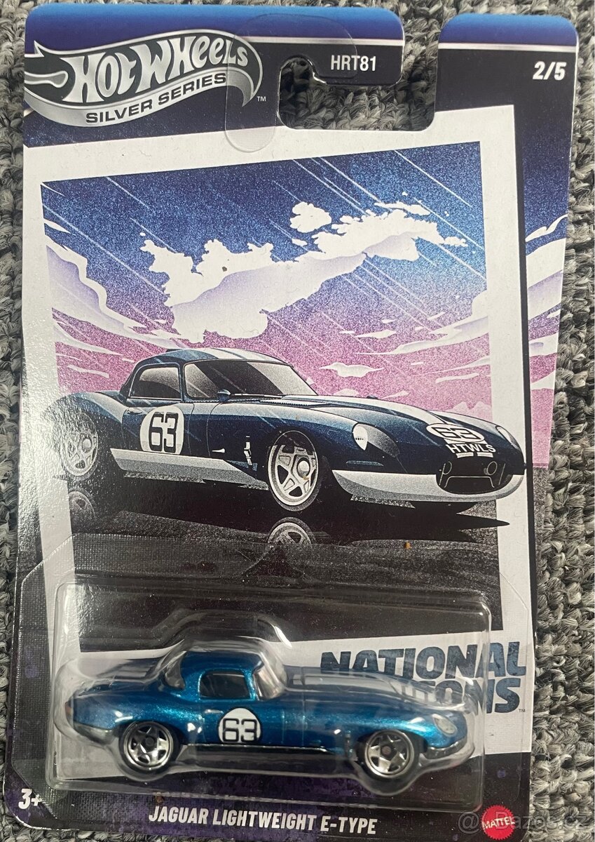 Hot Wheels Silver Series – Jaguar Lightweight E-Type (2/5)