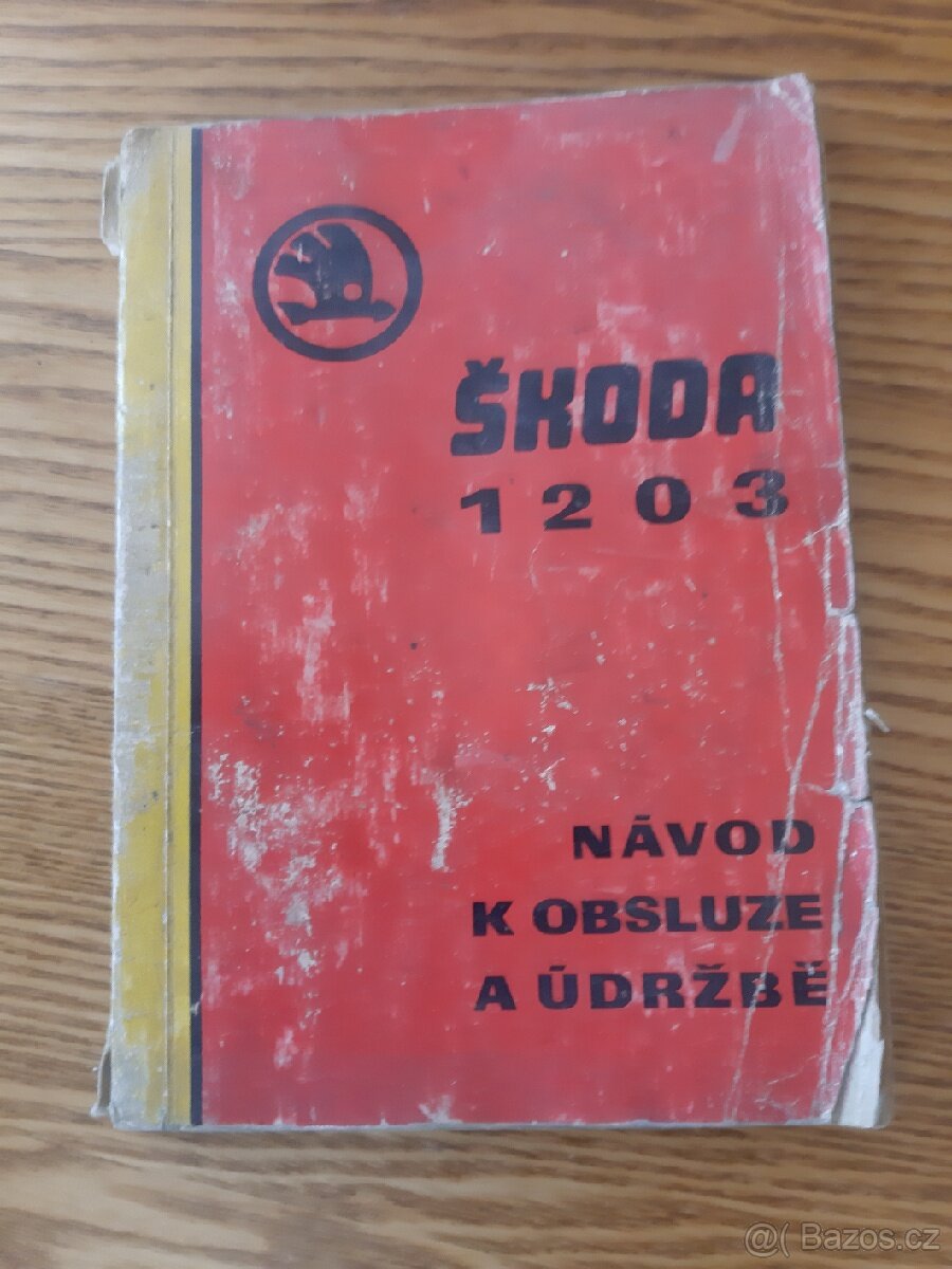 ŠKODA 1203 knížka