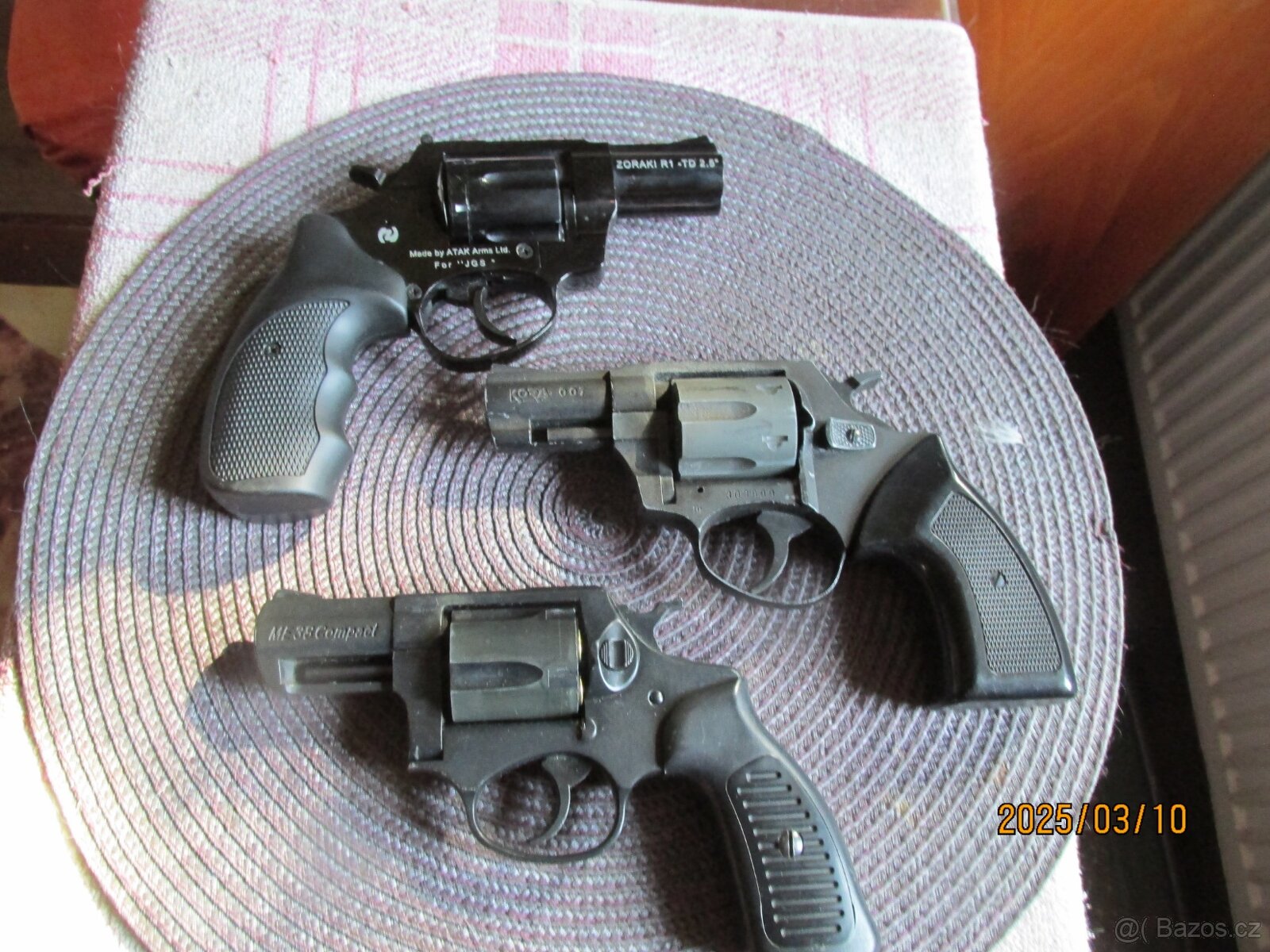 Prodám-Vyměna 3x Plynový revolver