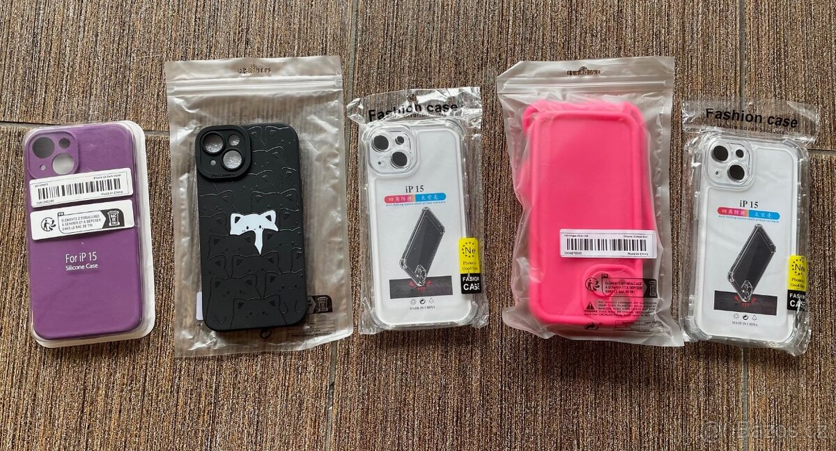 Pouzdra / kryty na iPhone 15