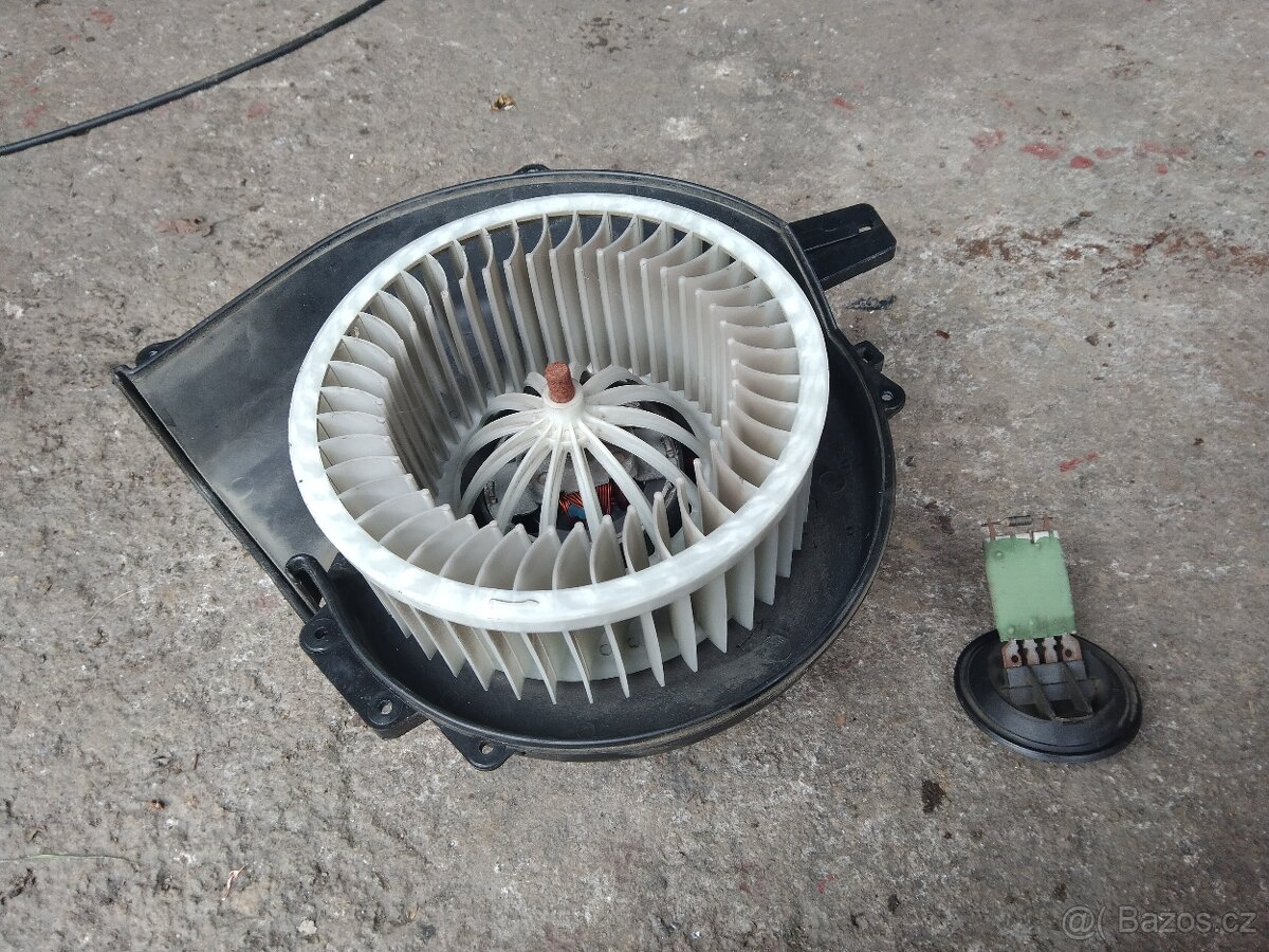 Ventilátor topení + odpor Škoda Fabia Roomster VW Polo aj.