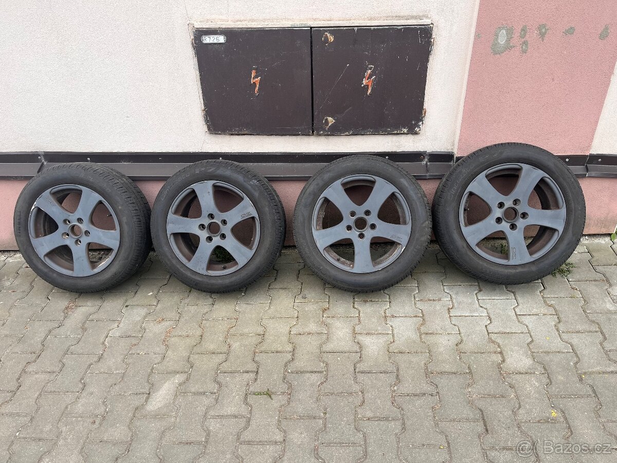 Alu disky O.Z. 16, pneu Pirelli 16 205x55 octavia, oktávie