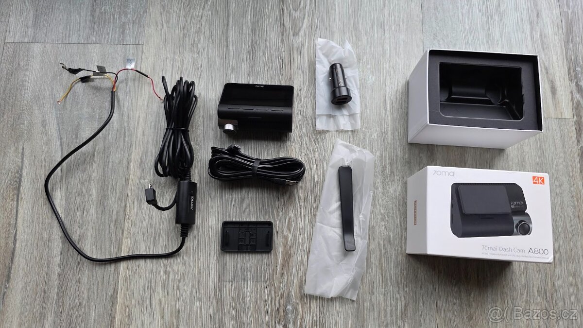 4k autokamera 70mai A800 + 70mai Hardwire Kit
