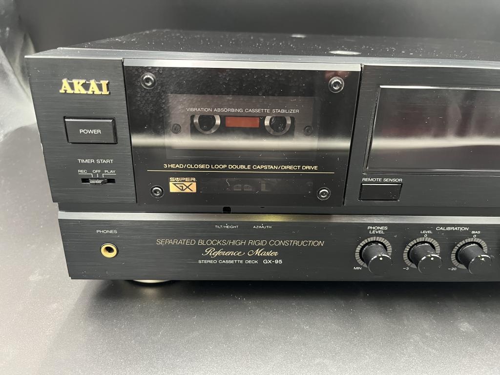 TAPE DECK AKAI GX-95, TOP STAV