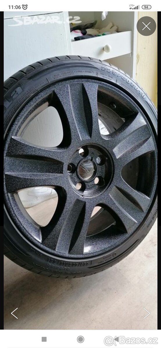 Alu kola 5×108r18-Ford
