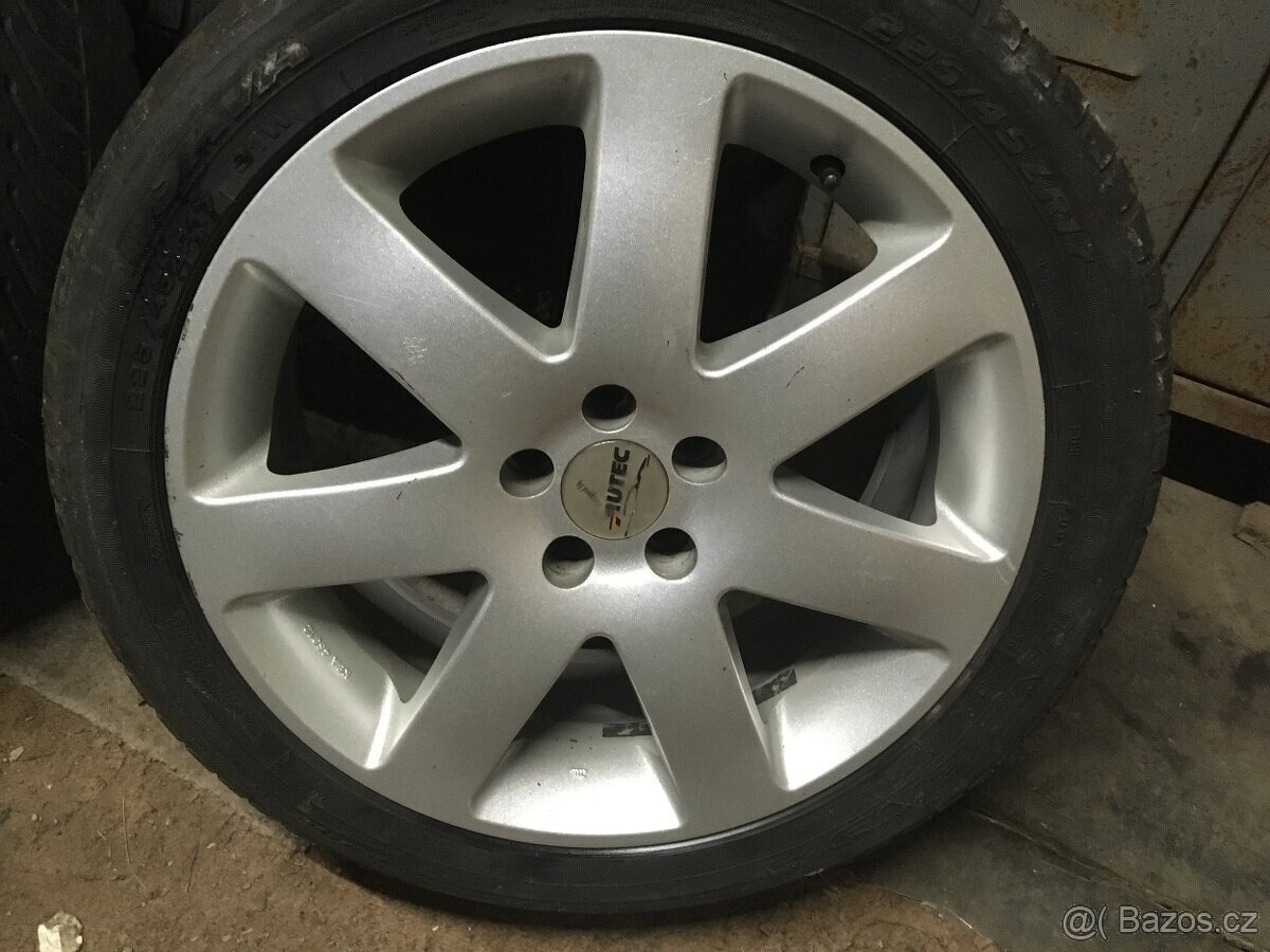 Alu Alutec 5x100mm 225/45R17 na opravu levné