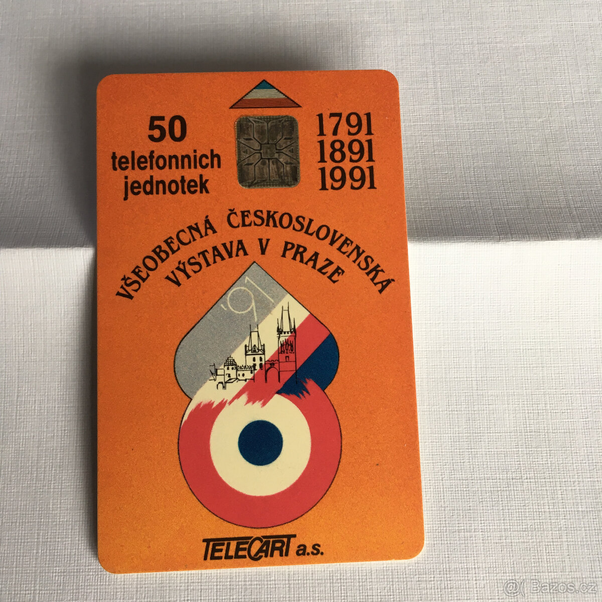 Prod. historické, první cs. telefonní karty r. 1991+2000