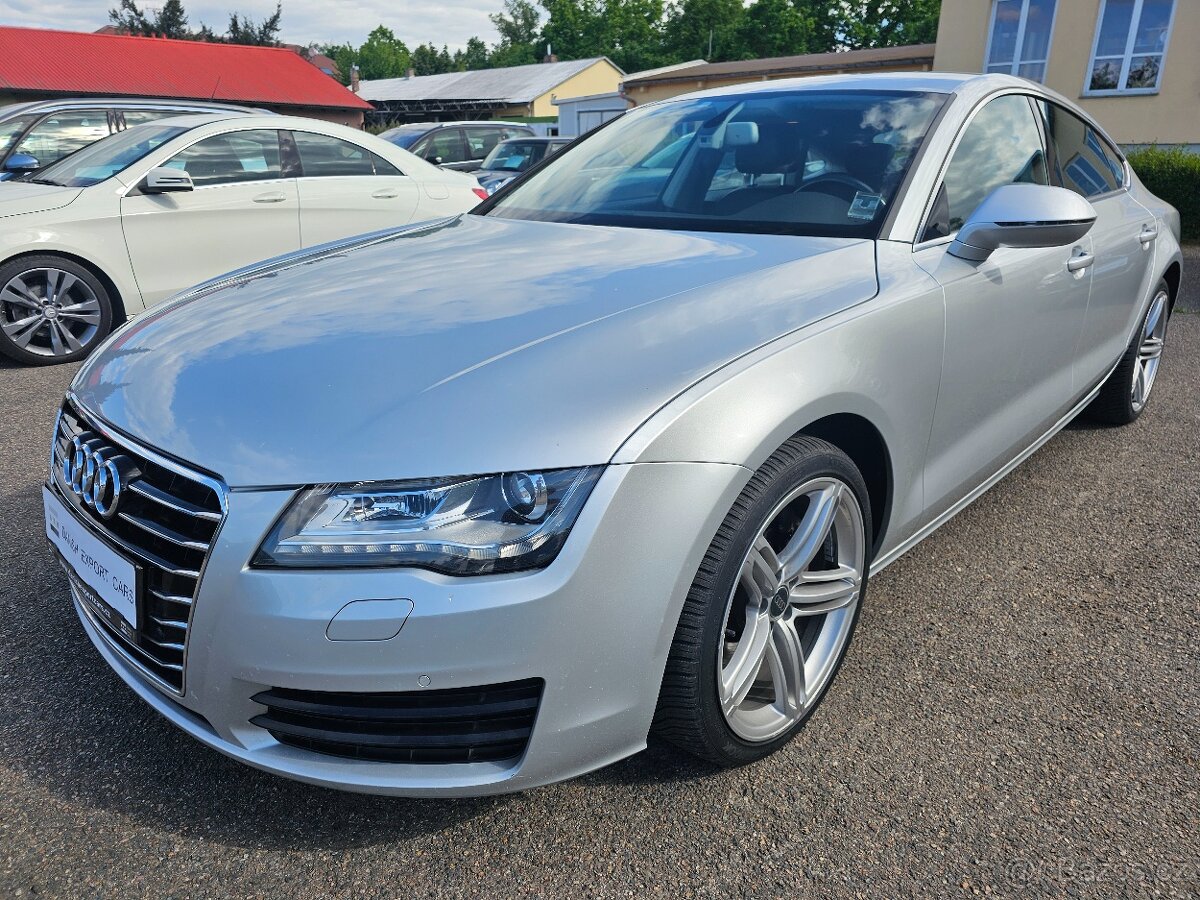 AUDI A7 2011 3.0 TDI 180kW QUATTRO 4x4,NAVI,TEMPOMAT,VÝHŘEVY