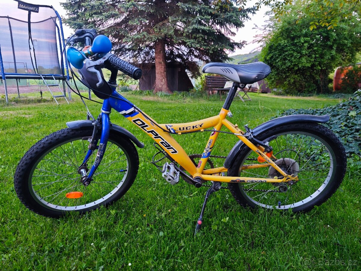 Dětské kolo 20" 6-9 let nové pláště