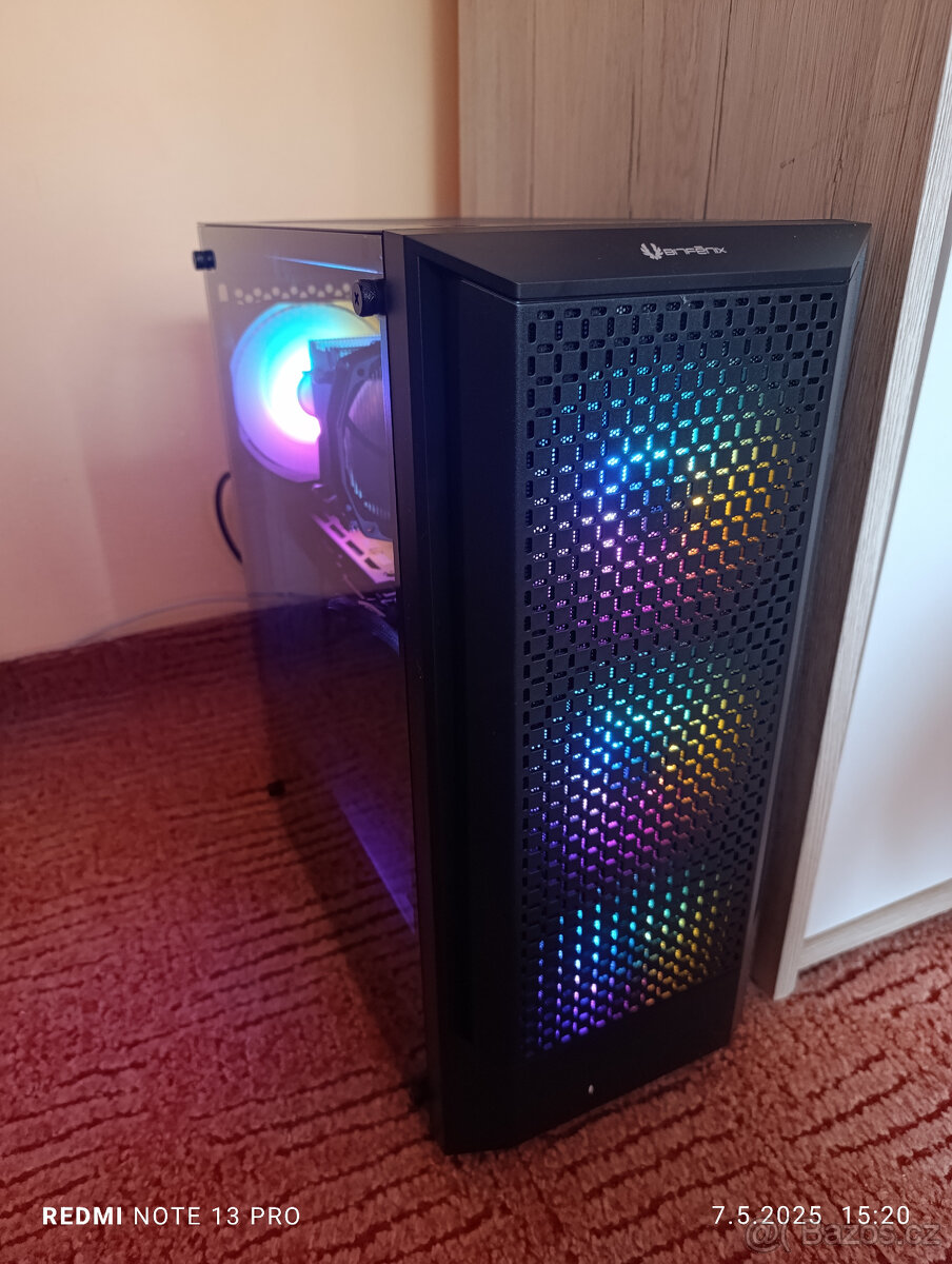 Herní PC - Ryzen 5500, 16GB RAM, 1TB NVME, 6600XT, WIN11