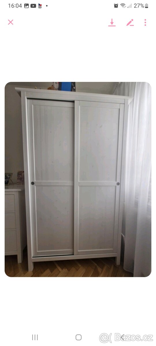 Šatní skříň IKEA Hemnes