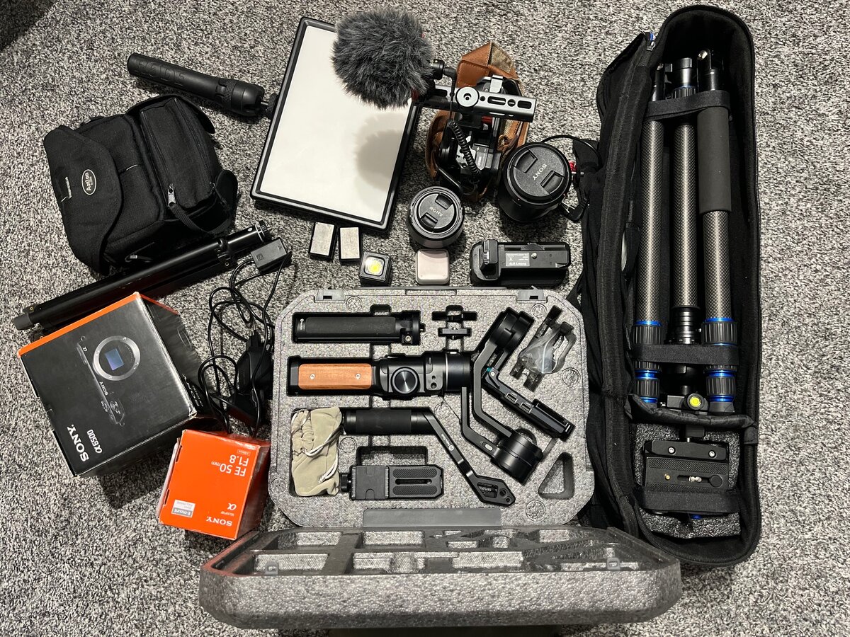 Prodám Sony a6500 se spoustou příslušenství