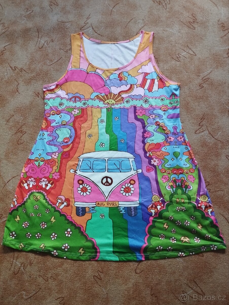 Letní šaty vel. 4XL