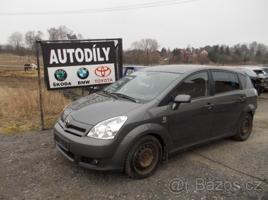 Díly Toyota corola verso 2.2 Dcat