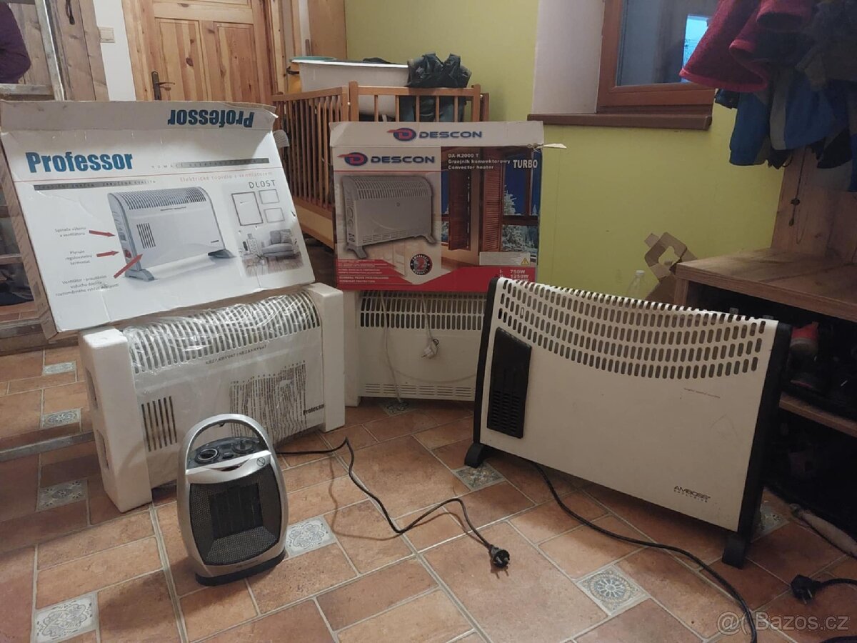 Prodej elektrické topidla