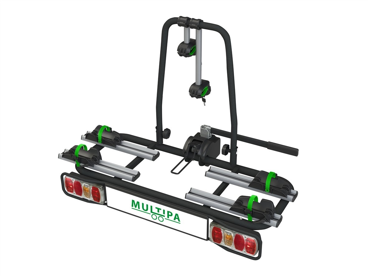 Nosič elektrokol na tažné zařízení pro 2 elektrokola