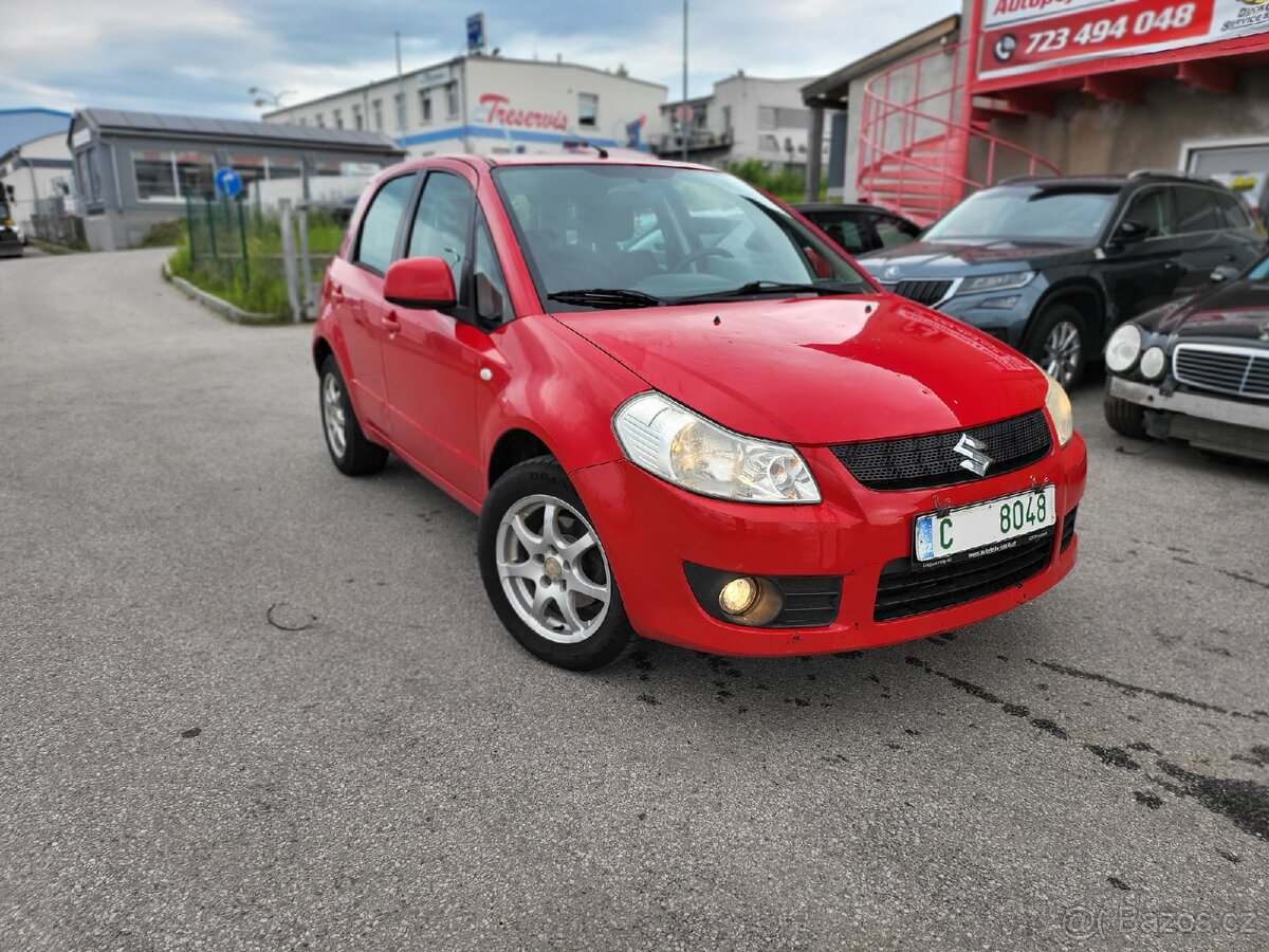 Suzuki SX4,2WD,1.6i,79kw, nová STK.