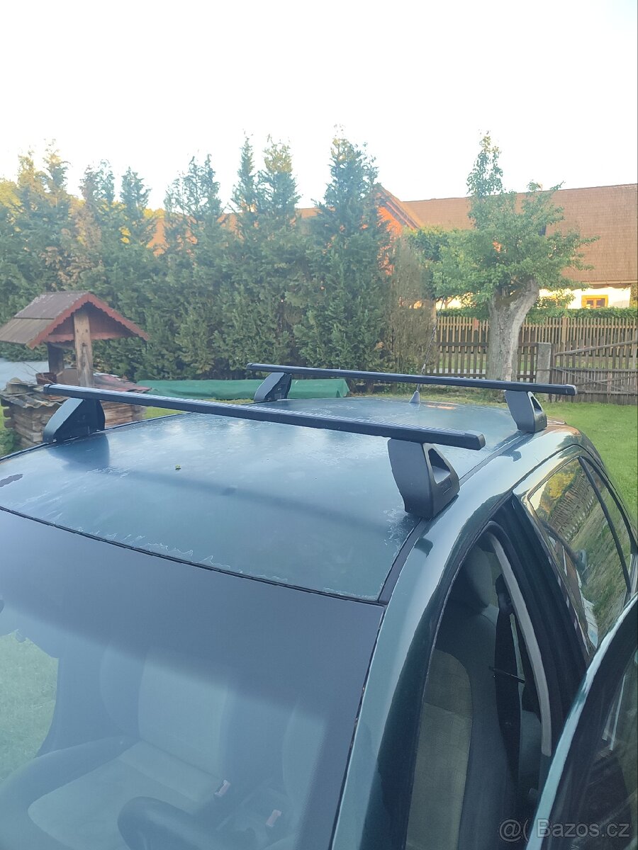 Střešní nosič pro Škodu Fabia I + držák na lyže