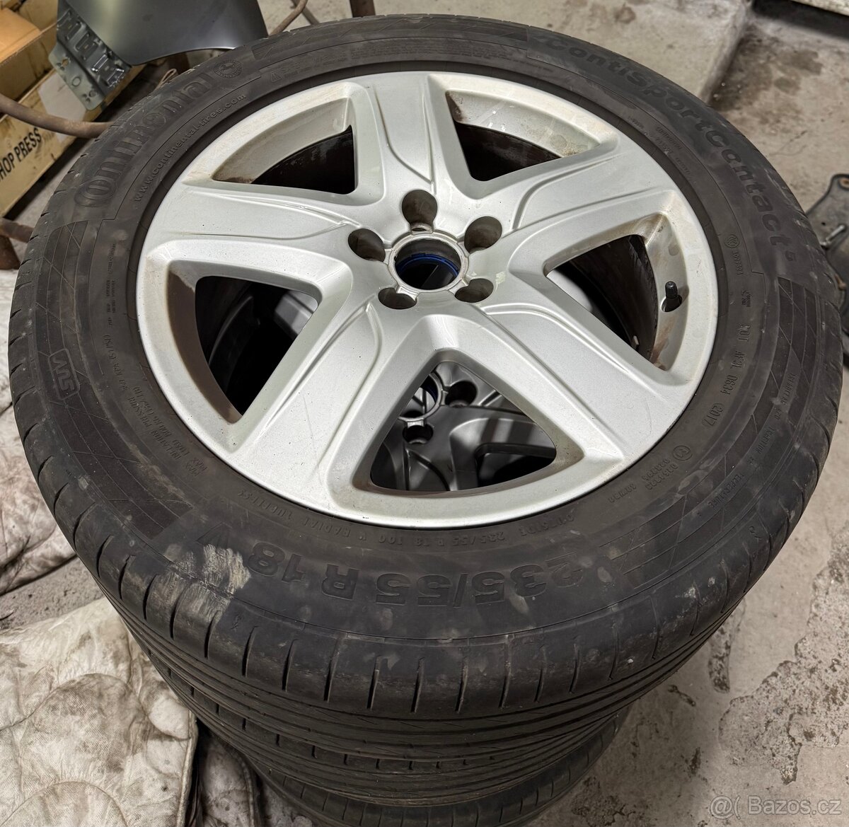 Prodám letní sadu ALU kol Audi VW Škoda Seat