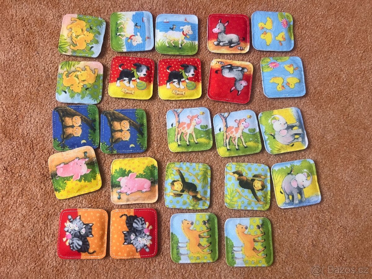 RAVENSBURGER látkové pexeso