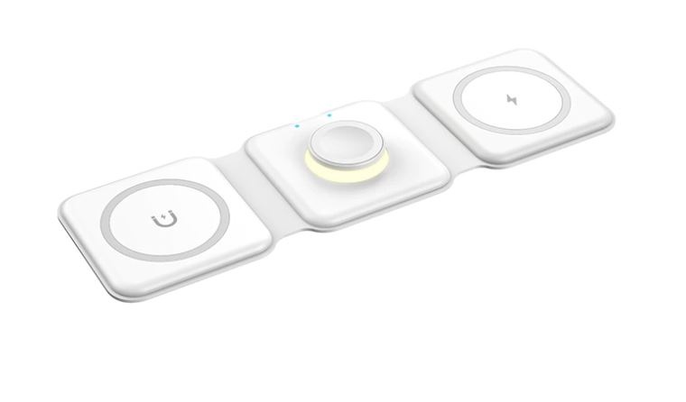 Bezdrátová magsafe nabíječka 3v1 pro iPhone, Apple Watch a A