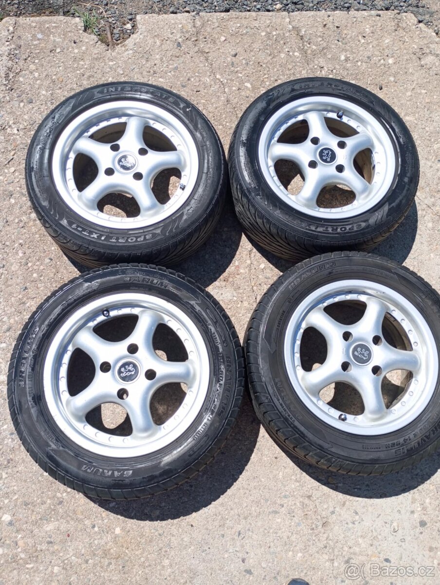 Sada alu kol 4x 108, ET 16, včetně pneu 185/55 R 14