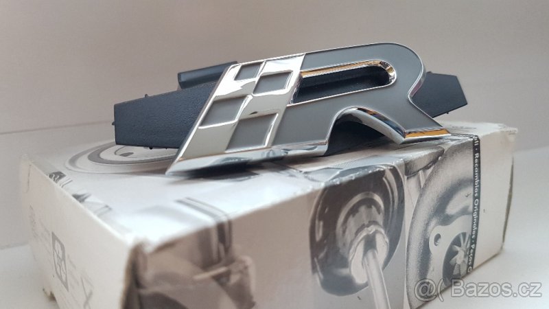 Znak, logo, nápis, emblém mřížky chladiče SEAT Leon 1P R