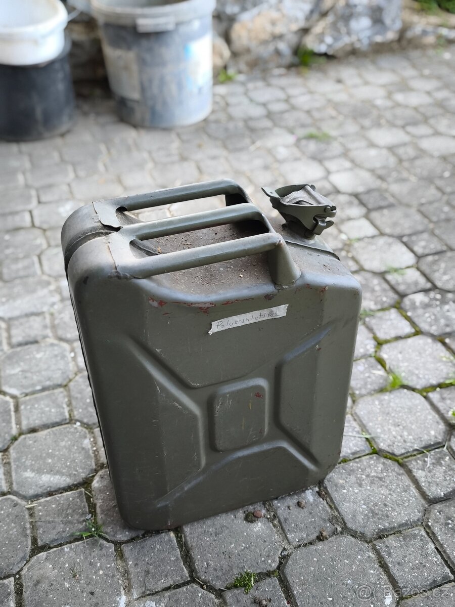Kanystr plechový 20l