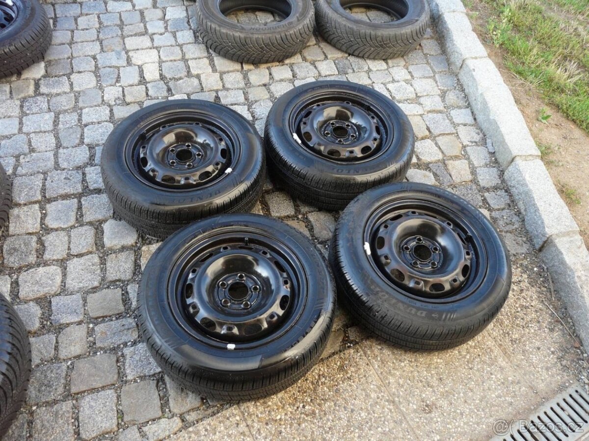 ZIMNÍ PNEU + DISKY VW ŠKODA SEAT 185/60R14