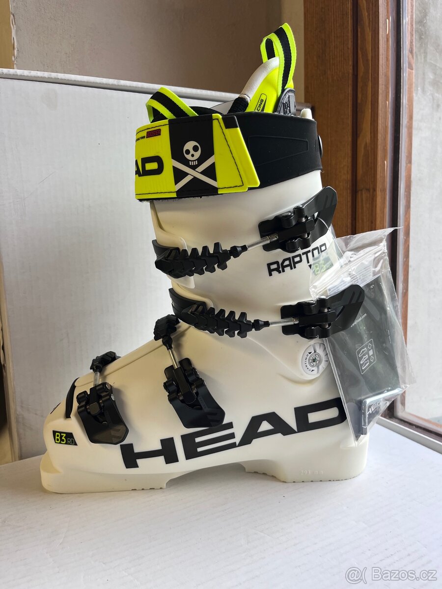 Nenošené lyžařské boty HEAD Raptor B3 RD – vel. 25.5 –