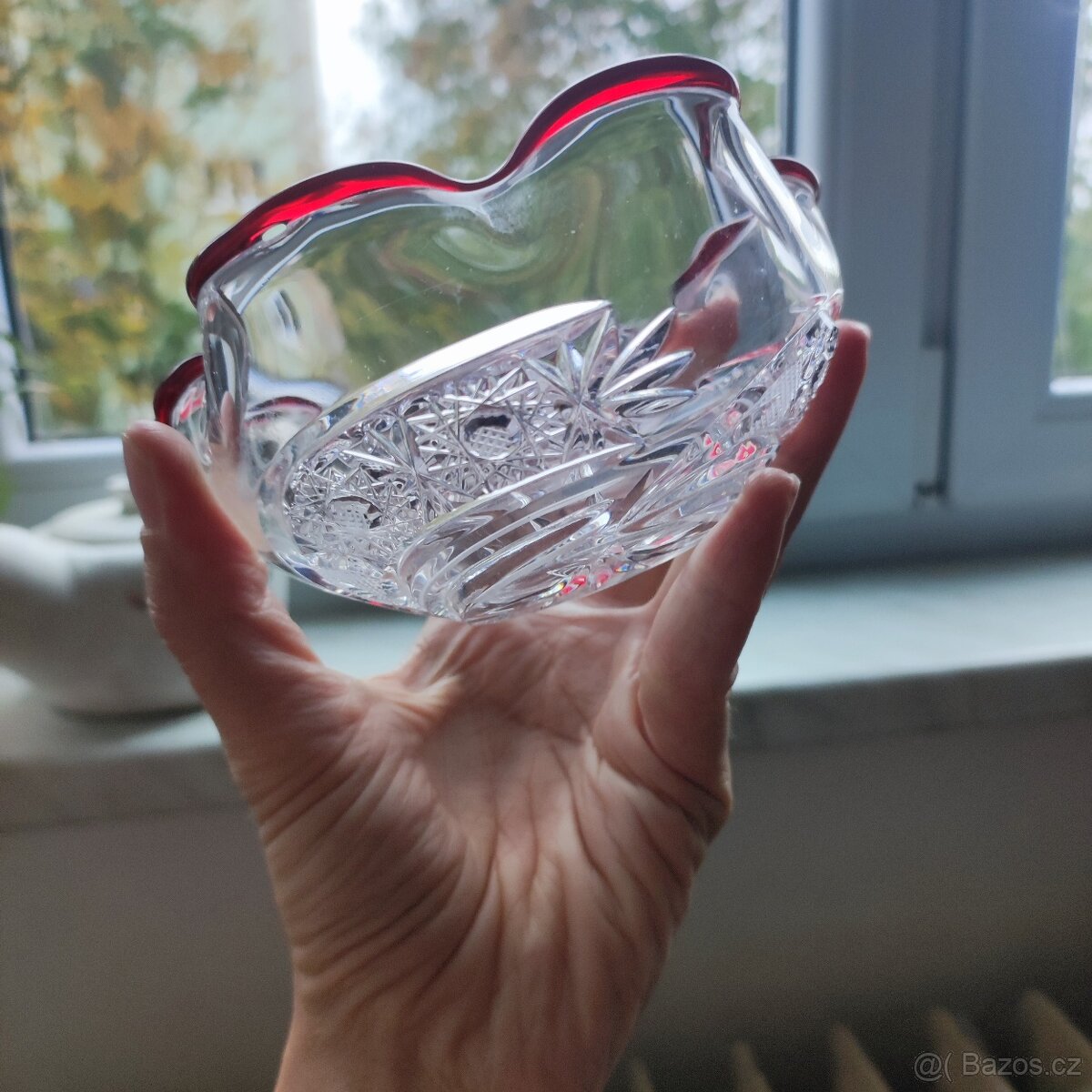 skleněné miska ceasar crystal