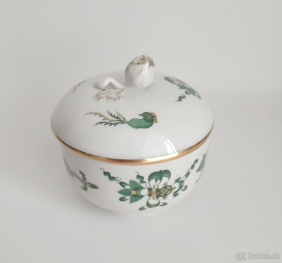 Porcelánová cukřenka/dóza Míšeň - Meissen