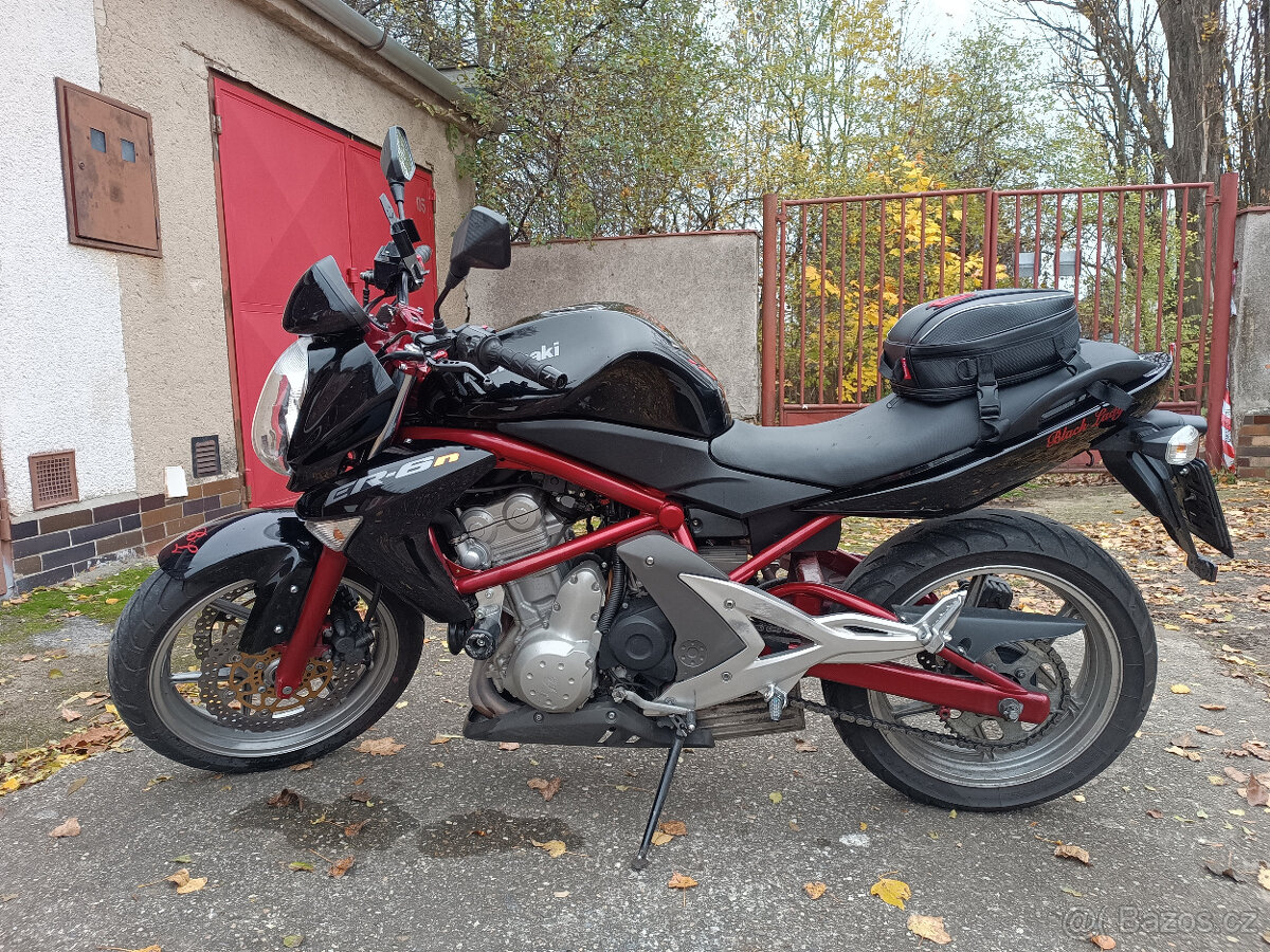 Prodám Kawasaki ER-6n, řada R650A, snížená - pro malé ženy
