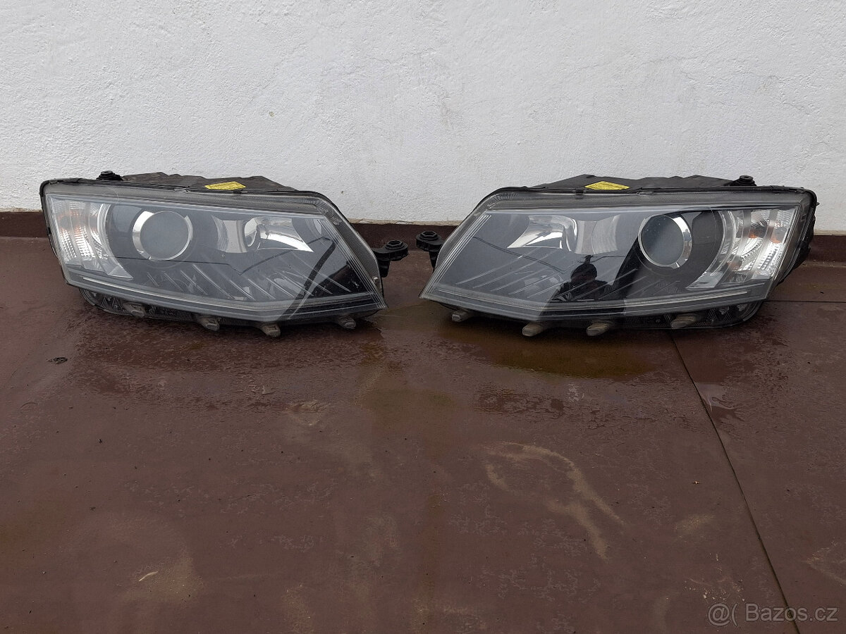 Xenonové světlomety Octavia 3 před fl.